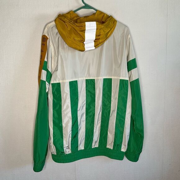 Vintage BLACK BY POPULAR DEMAND MENS XL TRACK SUIT JACKET FULL ZIP WINDBREAKER - Picture 6 of 8